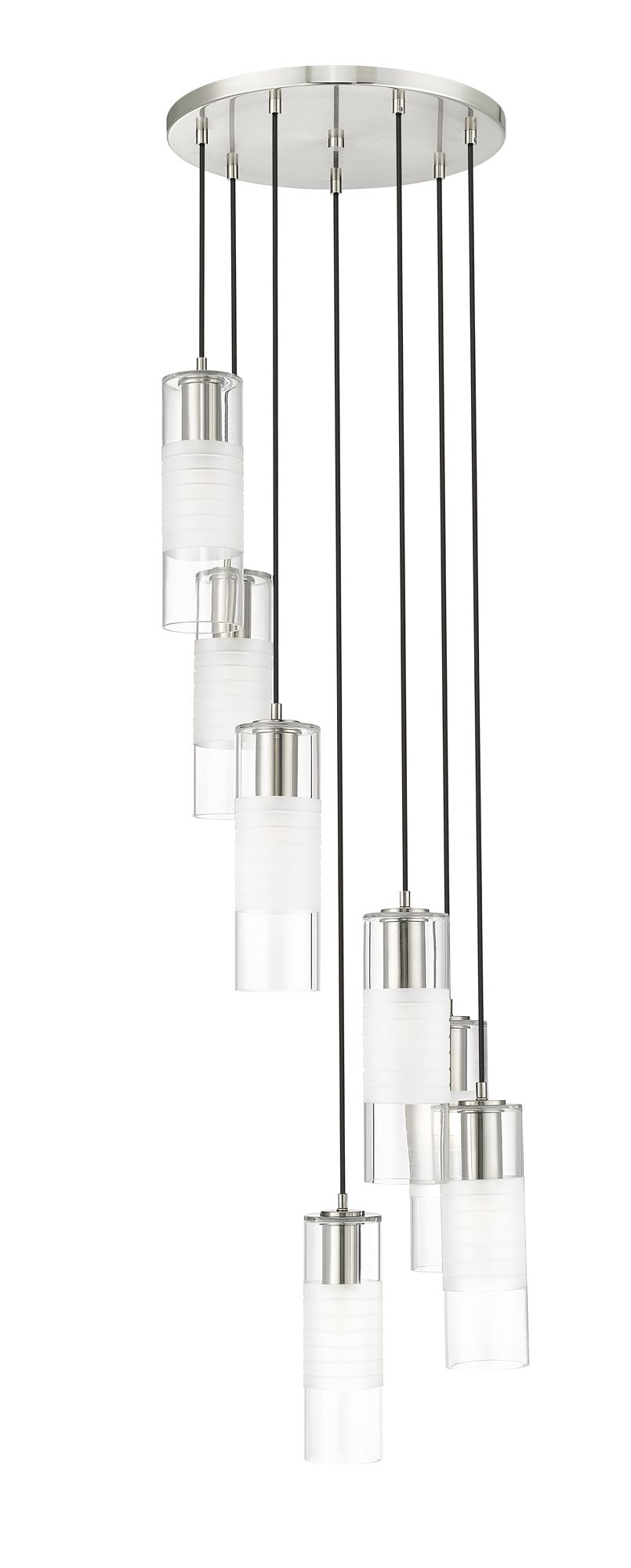 Alton by Z-Lite Brushed Nickel 7 Light Chandelier