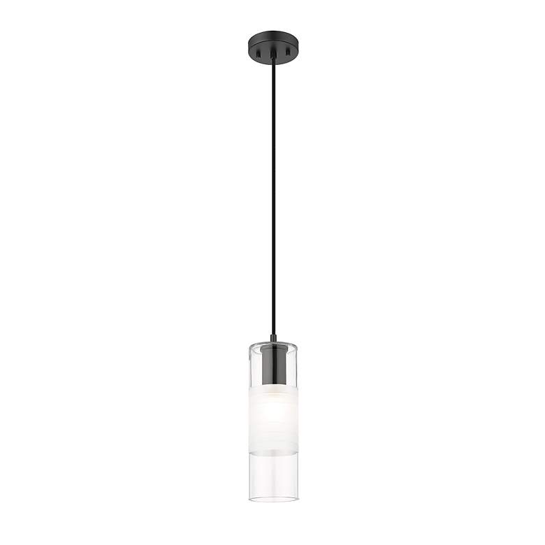 Image 4 Alton by Z-Lite Matte Black 1 Light Pendant more views