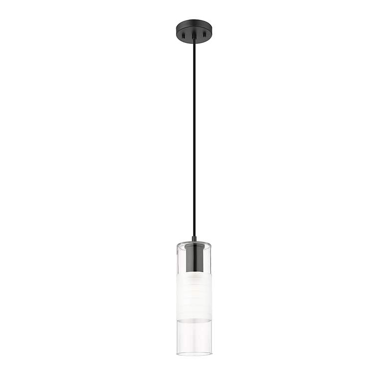 Image 7 Alton by Z-Lite Matte Black 1 Light Pendant more views