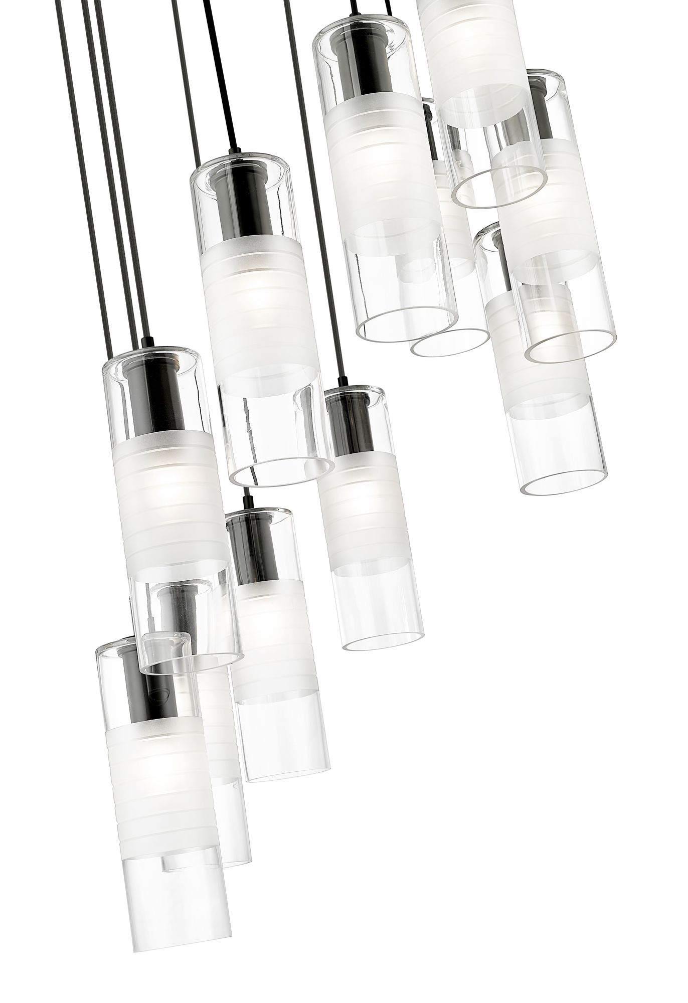 Image 6 Alton by Z-Lite Matte Black 11 Light Chandelier more views