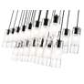 7_Alton by Z-Lite Matte Black 23 Light Linear Chandelier more views
