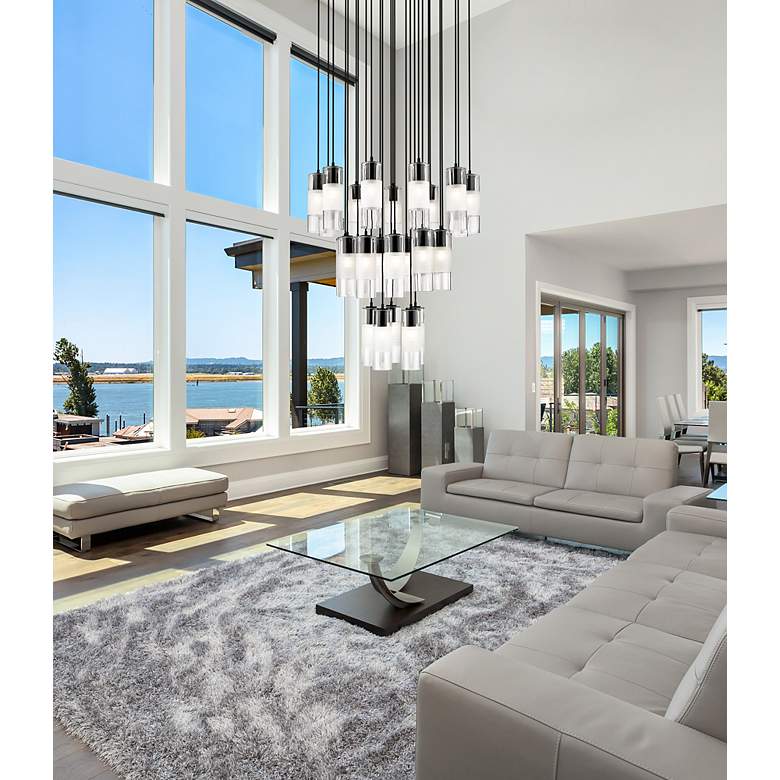 Image 3 Alton by Z-Lite Matte Black 27 Light Chandelier more views