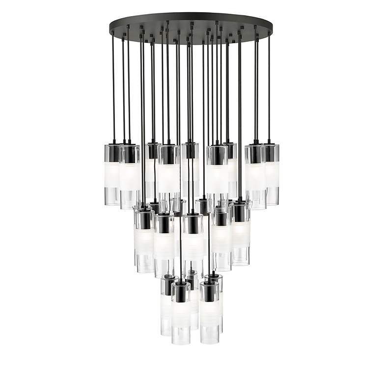 Image 5 Alton by Z-Lite Matte Black 27 Light Chandelier more views