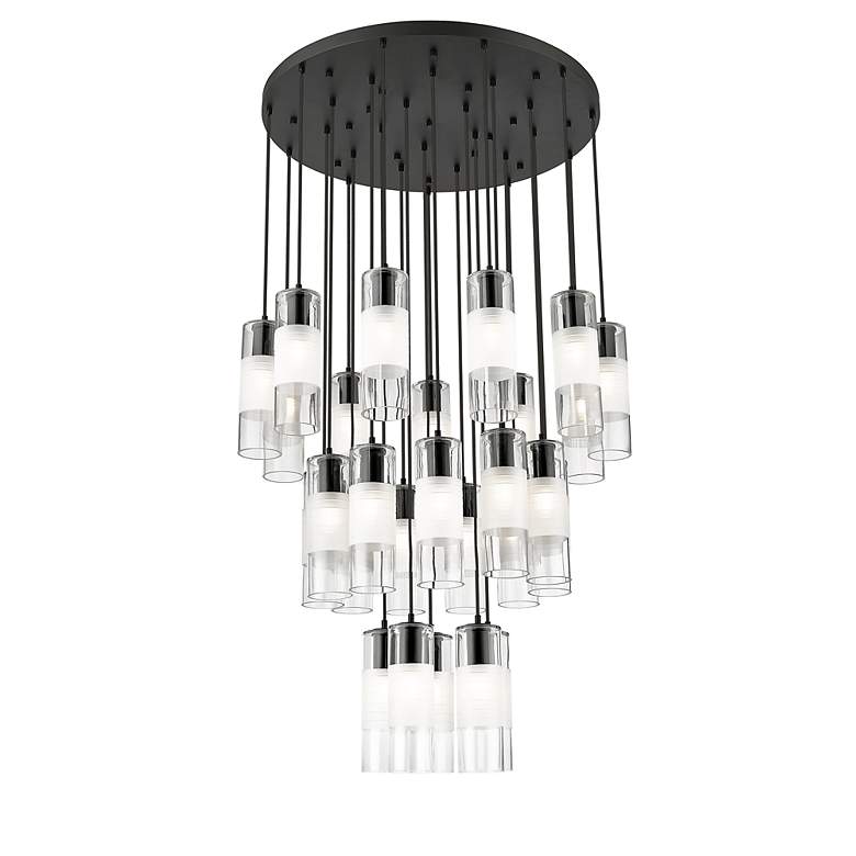 Image 6 Alton by Z-Lite Matte Black 27 Light Chandelier more views