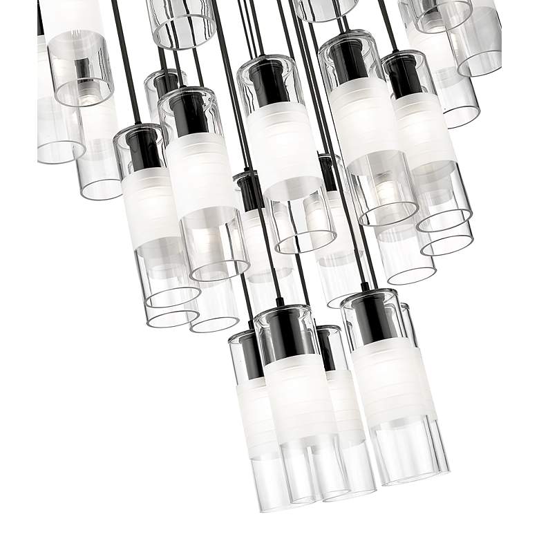 Image 7 Alton by Z-Lite Matte Black 27 Light Chandelier more views