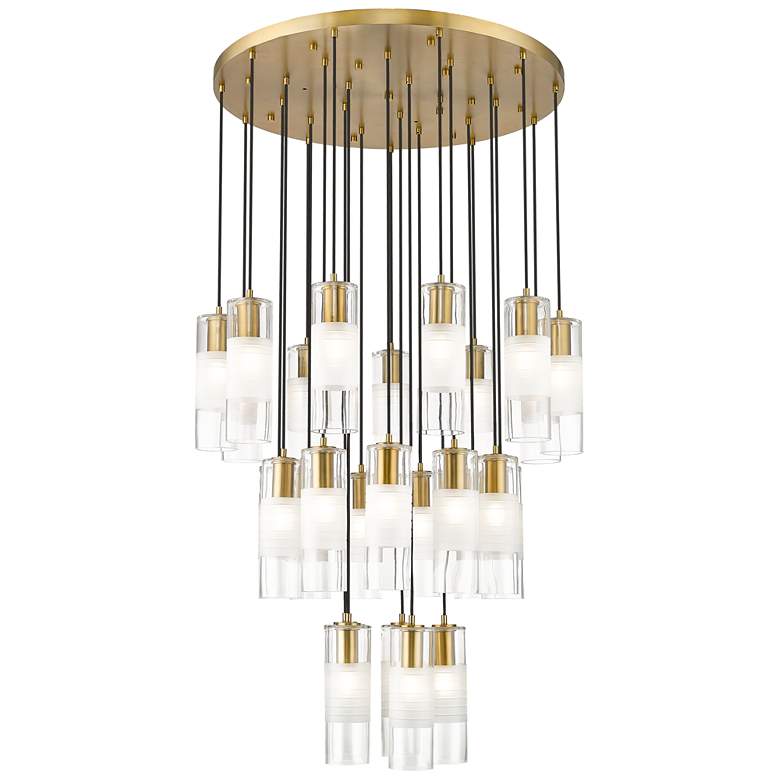Image 1 Alton by Z-Lite Modern Gold 27 Light Chandelier