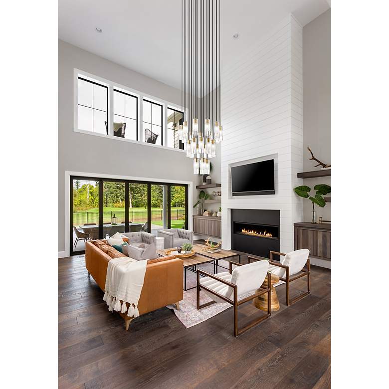 Image 3 Alton by Z-Lite Modern Gold 27 Light Chandelier more views