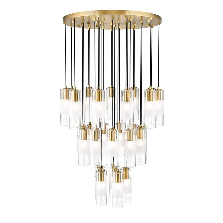 Image 4 Alton by Z-Lite Modern Gold 27 Light Chandelier more views