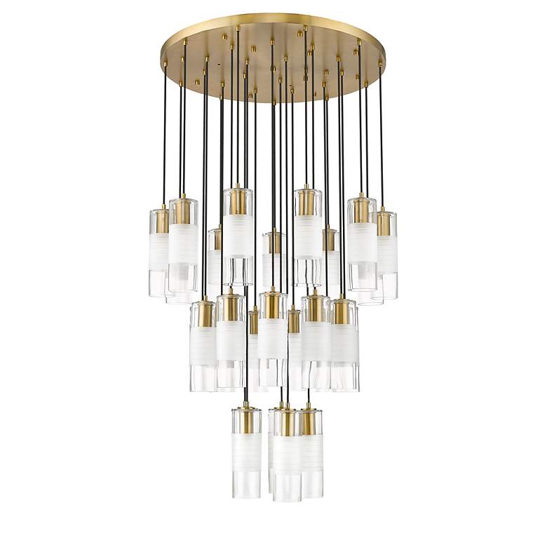 Image 7 Alton by Z-Lite Modern Gold 27 Light Chandelier more views