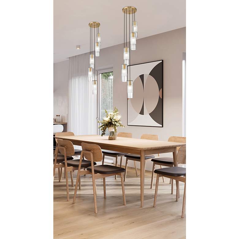 Image 3 Alton by Z-Lite Modern Gold 5 Light Chandelier more views