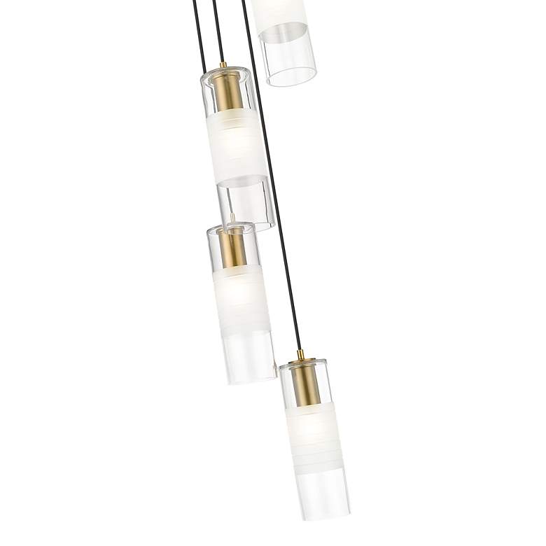 Image 6 Alton by Z-Lite Modern Gold 5 Light Chandelier more views