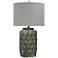 Alton Dark Gray Ceramic Table Lamp