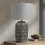 Alton Dark Gray Ceramic Table Lamp