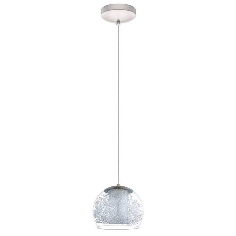 Image 1 Altone 1 7.5" Wide Matte Nickel LED Pendant
