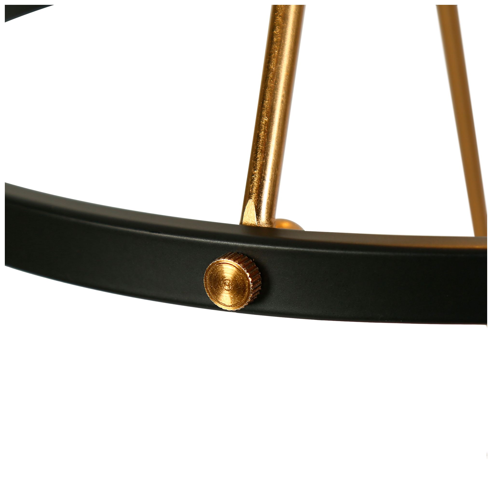 Thumbnail2 of Altris 9.4" Wide Black Gold 1-Light Pendant Light more views