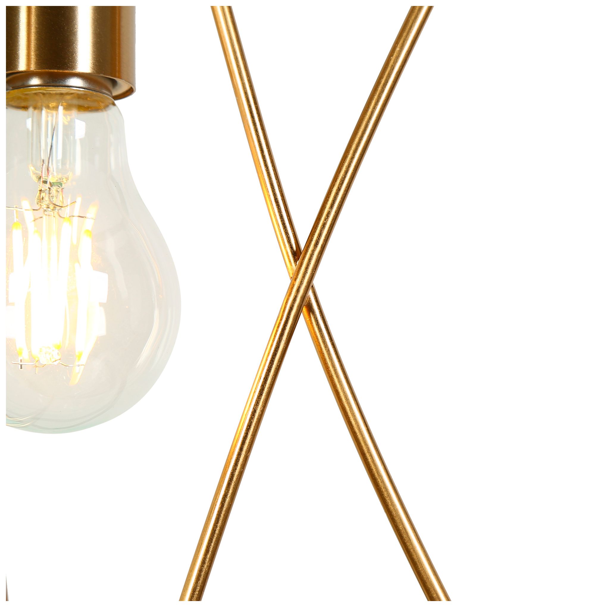 Thumbnail4 of Altris 9.4" Wide Black Gold 1-Light Pendant Light more views