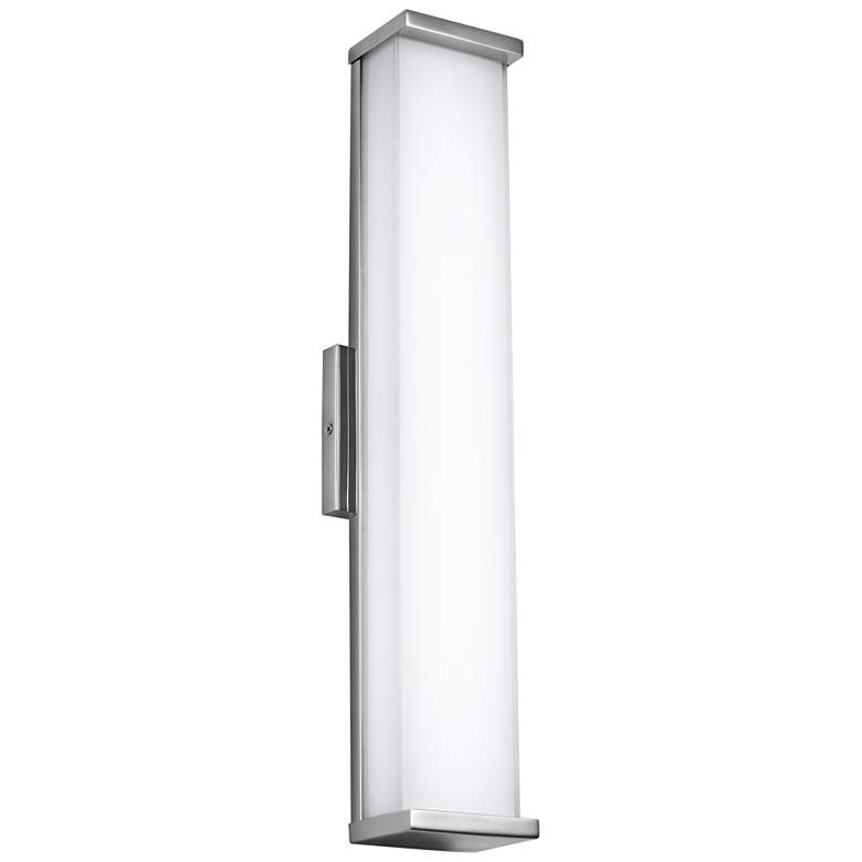 Image 1 Altron 24 inchH Polished Stainless Steel LED Outdoor Wall Light