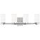 Alturas 30 1/2" Wide Brushed Nickel 4-Light Bath Light