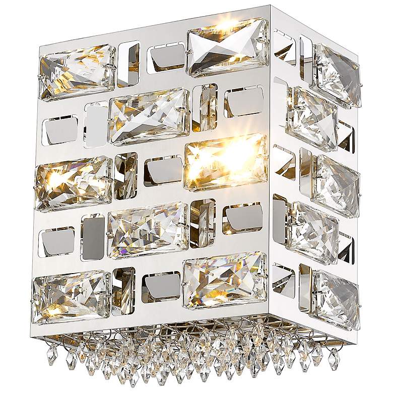 Image 1 Aludra by Z-Lite Chrome 1 Light Wall Sconce