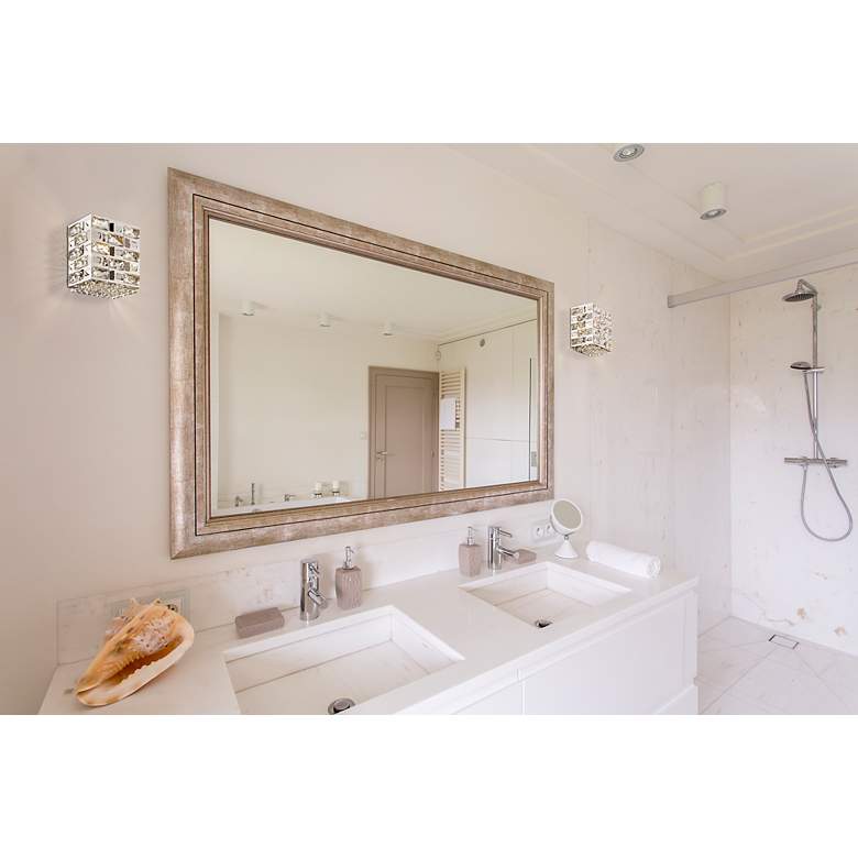 Image 3 Aludra by Z-Lite Chrome 1 Light Wall Sconce more views