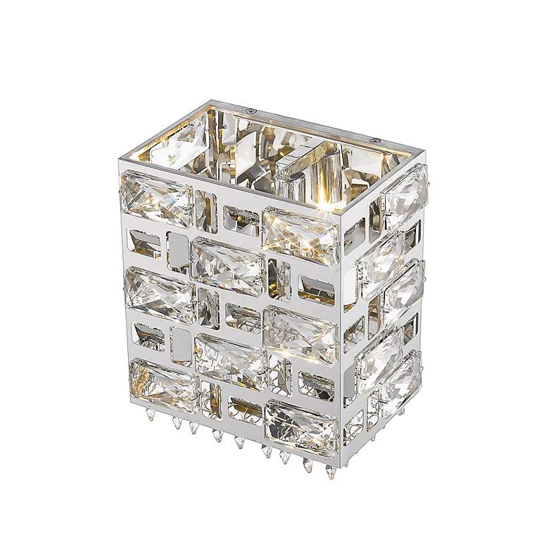 Image 5 Aludra by Z-Lite Chrome 1 Light Wall Sconce more views