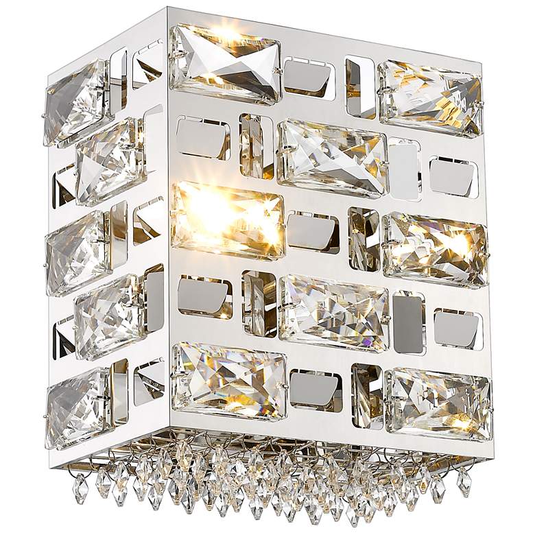 Image 1 Aludra by Z-Lite Chrome 1 Light Wall Sconce