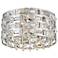 Aludra by Z-Lite Chrome 4 Light Flush Mount