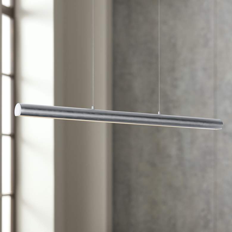 Image 1 Alumilux 46 3/4"W Aluminum LED Kitchen Island Light Pendant