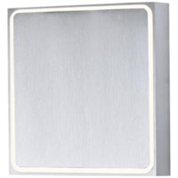 Alumilux AL 4 1/2&quot;H Satin Aluminum LED Outdoor Wall Light
