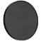 Alumilux Landscape 6 3/4"H Black LED Dish Outdoor Wall Light