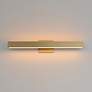 3_Alumilux Sideline 30" Wide Satin Brass LED Vanity Bath Light more views