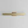 4_Alumilux Sideline 30" Wide Satin Brass LED Vanity Bath Light more views