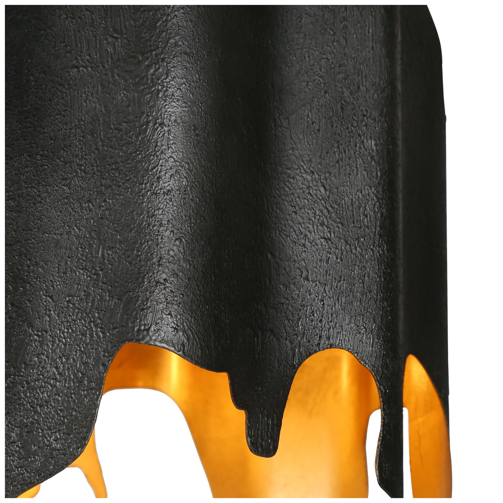 Alutal 4-Light Black Gold Chandelier - Made to Order