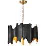 1_Alutal 4-Light Black Gold Chandelier