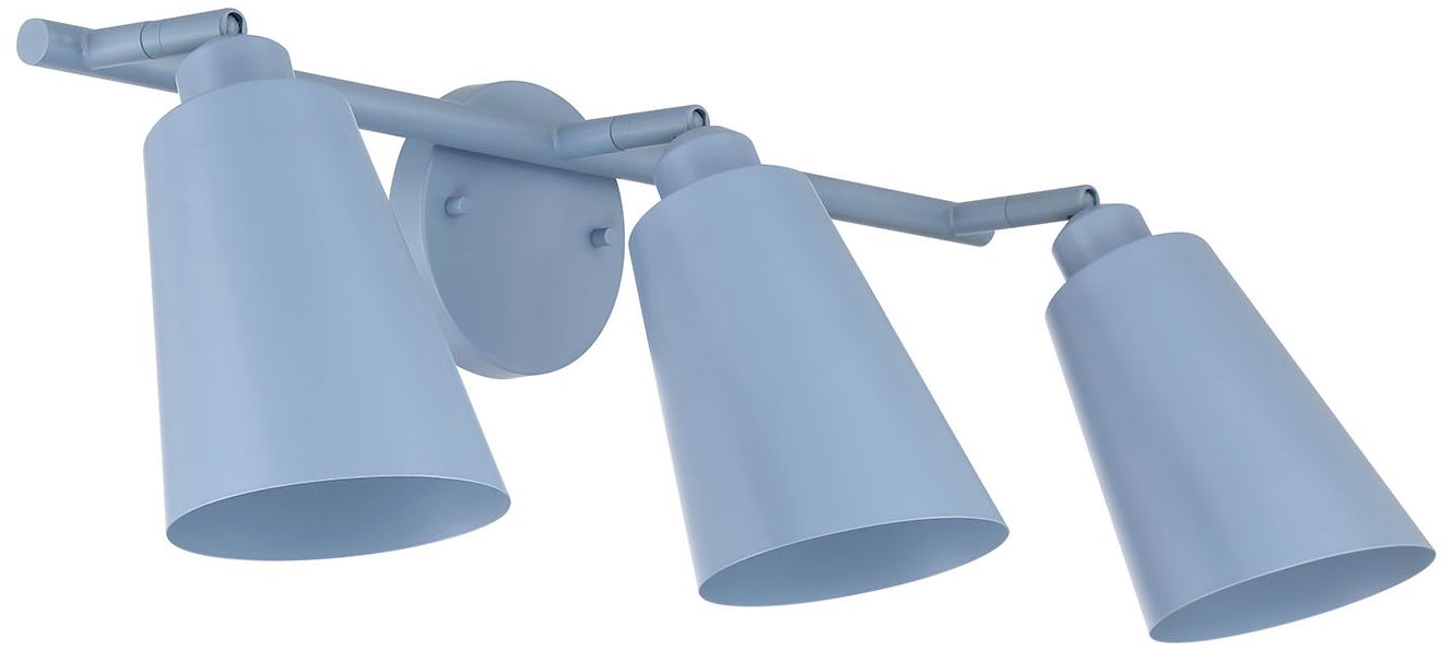 Image 3 Alvar 3-Light Harbor Blue Vanity Light more views