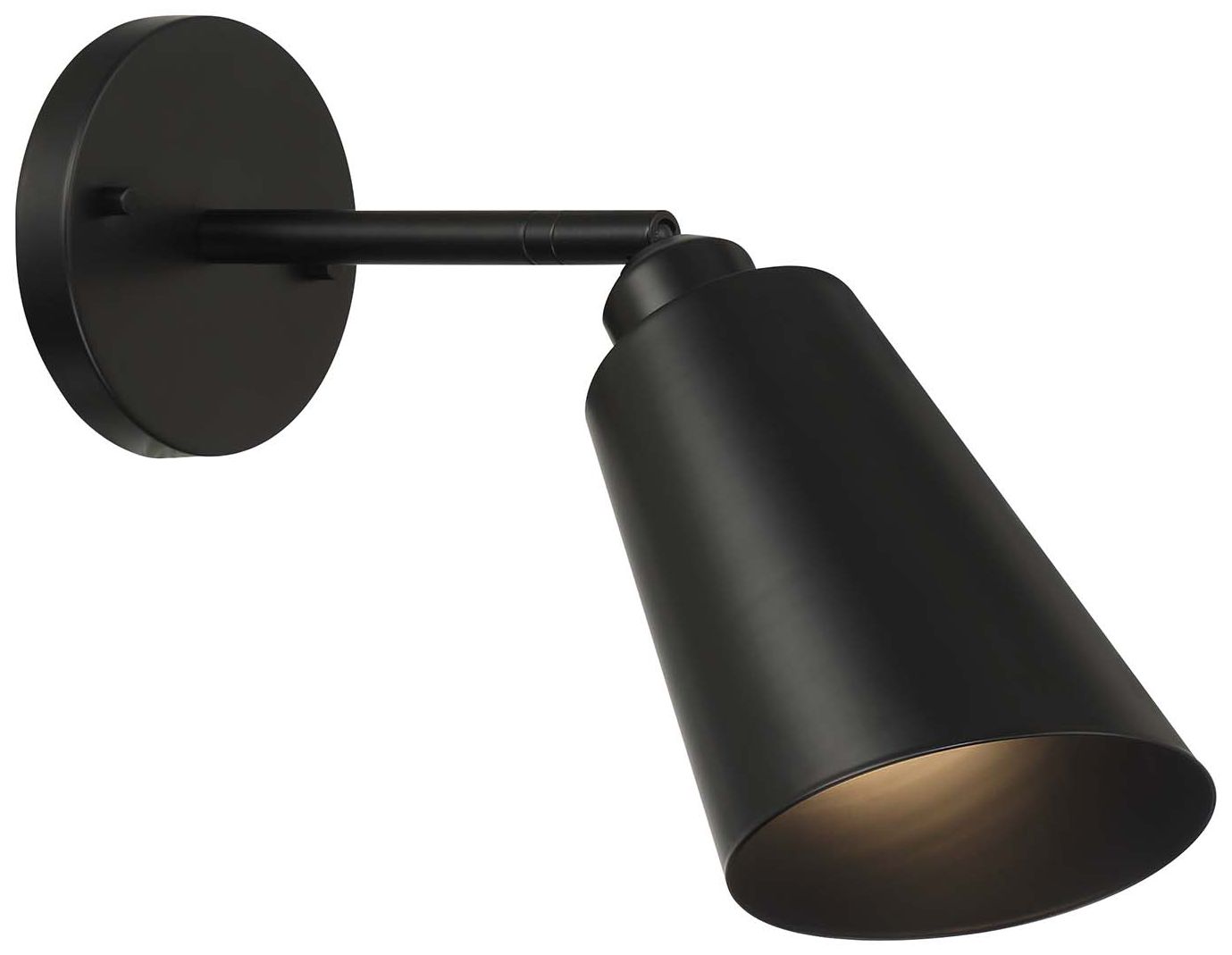 Image 4 Alvar Matte Black Wall Sconce more views