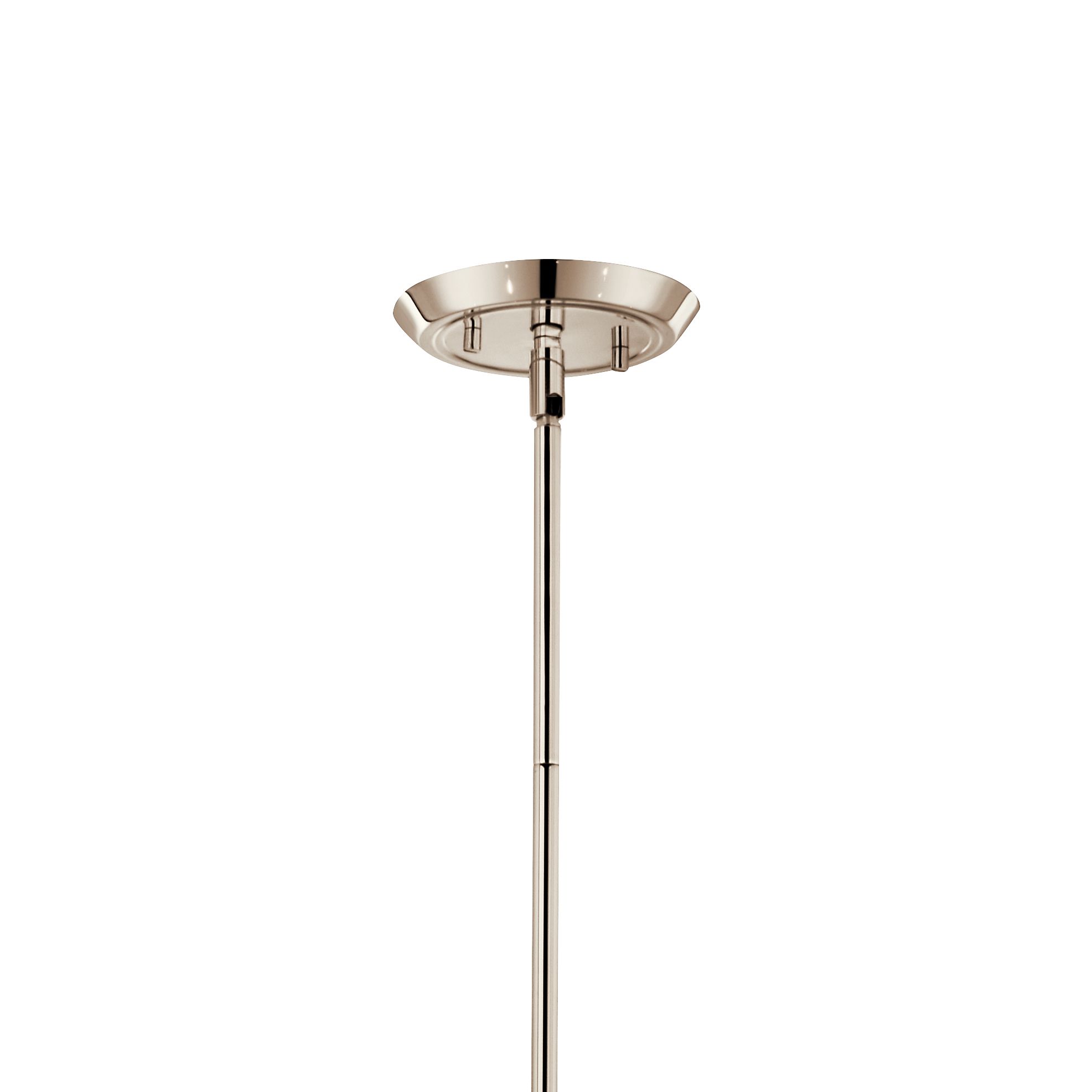 Image 5 Alvaro 50 Inch 8 Light Chandelier in Polished Nickel more views