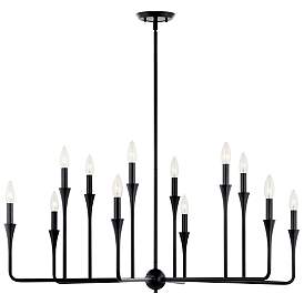 Image3 of Alvaro Black Chandelier 12Lt more views
