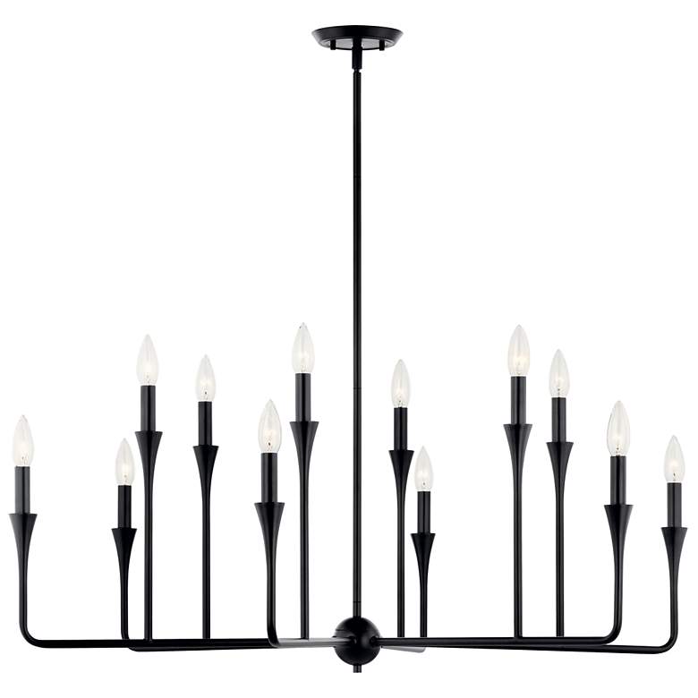 Image 3 Alvaro Black Chandelier 12Lt more views
