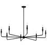 2_Alvaro Black Chandelier 8Lt