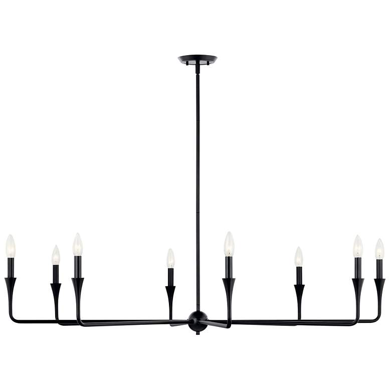 Image 3 Alvaro Black Chandelier 8Lt more views