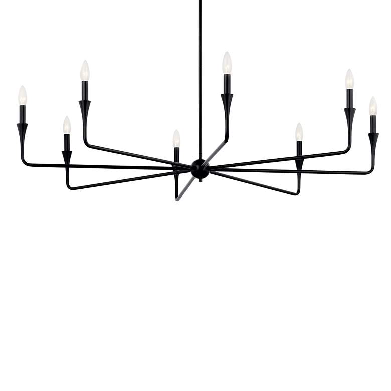 Image 4 Alvaro Black Chandelier 8Lt more views