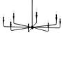 4_Alvaro Black Chandelier 8Lt more views