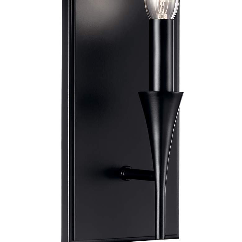 Image 2 Alvaro Black Wall Sconce 1Lt more views