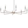 4_Alvaro Polished Nickel Chandelier 8Lt more views
