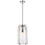 4_Alverton 8" Wide Polished Nickel Mini Pendant more views