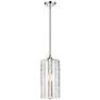 5_Alverton 8" Wide Polished Nickel Mini Pendant more views
