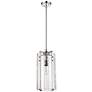 6_Alverton 8" Wide Polished Nickel Mini Pendant more views