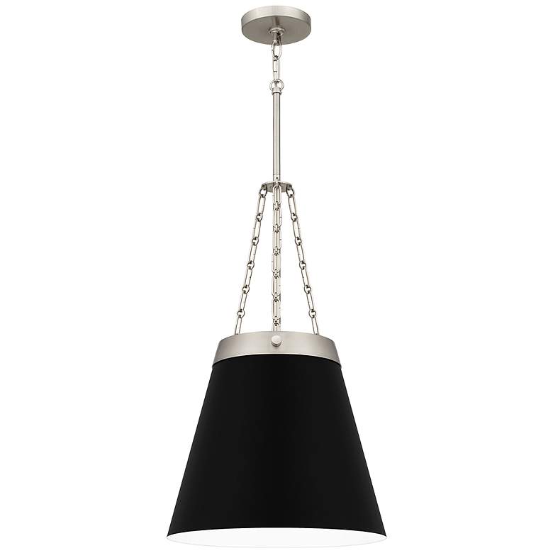Image 2 Alwyn 1-Light Brushed Nickel Mini Pendant