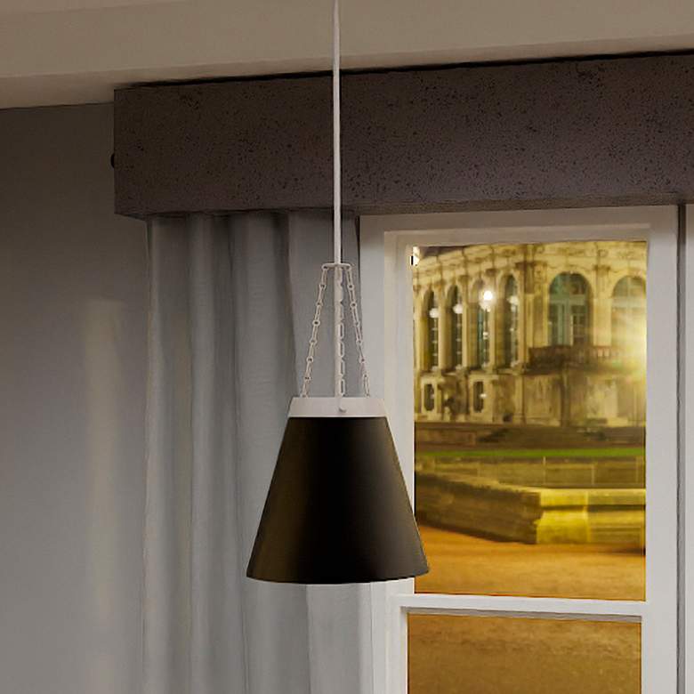 Image 1 Alwyn 1-Light Brushed Nickel Mini Pendant